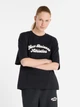 Футболка хлопковая оверсайз женская New Balance Linear Heritage WT53525BK M Черная (198686022147) - изображение 1