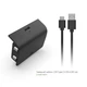 Акумуляторна батарея 800 mAh + зарядний кабель USB Type-C / USB-A (80 см) DOBE для геймпада Microsoft Wireless Controller консолі Xbox Series S | X з LED індикатором статусу зарядки - зображення 5