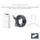 Комплект питания для спутниковой системы Starlink Mini: УМБ Power Bank REMAX 40000 mAh USB Type-C 65W + Кабель DC connector / USB Type-C 100W (20V/5A) PD (5м) + Кабель USB Type-C для зарядки повербанка - изображение 6