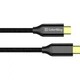 Дата USB-C кабель USB-C 1.0m USB3.2 (20Gbps 4K PD100W) Gen2 5А black ColorWay - зображення 8