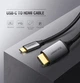 Кабель Type-C to HDMI UGREEN Cable 4K@60Hz 1.5m Gray/Black (MM142) - зображення 7
