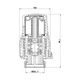 Термостатическая головка Thermo Alliance Standart М30х1,5 SF254 - изображение 2