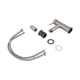 Смеситель для раковины Lidz Aria 001F (k35) LDARI001FNKS34937 Nickel - изображение 4