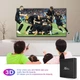 Смарт ТВ-приставка Android Smart TV тюнер для телевізора цифровий медіаплеєр Amlogic X96 Air TV BOX |S905X3, 4GB RAM, 32GB ROM, Android 9.0, пульт ДУ, LED дисплей, Bluetooth, WiFi| Чорний - зображення 4
