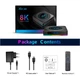 Смарт ТВ-приставка Android Smart TV тюнер для телевізора цифровий медіаплеєр Amlogic X96x4 Air TV BOX |S905X4, 4GB RAM, 32GB ROM, Android 11.0, пульт ДУ, LED дисплей, Bluetooth, WiFi, RGB підсвічування| Чорний - зображення 10