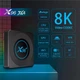 Смарт ТВ-приставка Android Smart TV тюнер для телевізора цифровий медіаплеєр Amlogic X96x4 Air TV BOX |S905X4, 4GB RAM, 32GB ROM, Android 11.0, пульт ДУ, LED дисплей, Bluetooth, WiFi, RGB підсвічування| Чорний - зображення 11