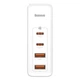 Сетевое зарядное устройство адаптер Baseus GaN2 Pro Quick Charger |2USB/2Type-C, QC/PD, 100W, 5A| Белый - изображение 2