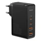 Мережевий зарядний пристрій адаптер Baseus GaN2 Pro Quick Charger |2USB/2Type-C, QC/PD, 100W, 5A| Чорний - зображення 1