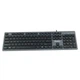 Ігрова ультратонка дротова клавіатура Meetion K841 USB Standard Chocolate Ultrathin Keyboard |UKR/RU/EN розкладка, мембранна, для ПК/ноутбука, кабель USB 1,5 м, 12 функціональних клавіш, сумісність з Windows/MAC OS| Сірий - зображення 4