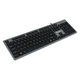 Ігрова ультратонка дротова клавіатура Meetion K841 USB Standard Chocolate Ultrathin Keyboard |UKR/RU/EN розкладка, мембранна, для ПК/ноутбука, кабель USB 1,5 м, 12 функціональних клавіш, сумісність з Windows/MAC OS| Сірий - зображення 9
