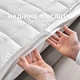 Наматрацник 160х200х35 SleepDream з натяжним бортом по периметру, гіпоалергенний, супер щільний, захисний - зображення 5