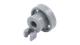 Ролик верхнього кошика для посудомийної машини Bosch, Siemens, 00424717, 0066321 - зображення 1