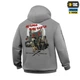 Кофта M-Tac Hoodie My Home is my Castle Light Hard Grey L 20113011-L - зображення 5