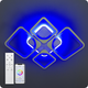 Люстра светодиодная 517 Light 3color с пультом 120Вт Белый (01672) - изображение 7