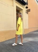 Сукня в стилі Oversize з турецької петлі Жовтий 2021.1 One size - зображення 2