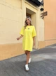 Сукня в стилі Oversize з турецької петлі Жовтий 2021.1 One size - зображення 5