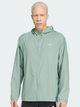 Спортивная ветровка мужская Adidas Running JD2331 2XL Бледно-зеленая (4067901846614) - изображение 1