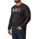 Реглан 5.11 Tactical® Scope Long Sleeve M Black - зображення 3