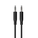 Аудіокабель BOROFONE BL26 Standard AUX audio cable 1m Black (6941991122170) - зображення 1