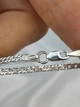 Серебряная цепочка 925 пробы Ромб 2 мм 45 см (УБ-04Р 45) - изображение 8