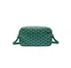Премиальная сумка через плечо Goyard в зелёном цвете. - изображение 1