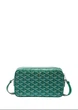 Премиальная сумка через плечо Goyard в зелёном цвете. - изображение 2