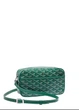 Премиальная сумка через плечо Goyard в зелёном цвете. - изображение 3