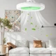 Универсальный потолочный вентилятор-люстра MULTI-FUNCTION FAN LIGHT 2 в 1 Зеленый (100t) - изображение 1