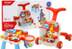 Chodzik-pchacz LEAN Toys 2w1 z panelem interaktywnym i stolikiem Czerwony 17384 (5905991002505) - obraz 2