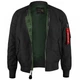 Куртка летняя Sturm Mil-Tec® US Summer MA1® Flight Jacket S Black - изображение 2
