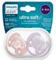 Smoczek ortodontyczny Philips AVENT Ultra Soft 0-6m 2 szt SCF091/09 (8720689016872) - obraz 7