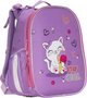 Рюкзак Class SchoolCase Mini Cool Kitten 2 отделения 35х27х16 см Фиолетовый (8591662025019) - изображение 1