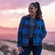 Сорочка жіноча 5.11 Tactical Louise Shirt Jacket S Trekking Green Check - зображення 8