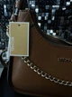 Женская сумка MICHAEL Michael Kors Wilma Small Signature Logo Crossbody Bag (35H3G3WC5B) LUGGAGE - изображение 7