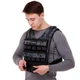 Жилет обважнювач з регульованою вагою Zelart WEIGTH VEST TA-7817-30 1-30кг (кордура, наповнювач-металеві бруски, камуфляж) - изображение 6