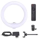 Тримач з кільцевим освітленням Bluetooth 12" YQ-320A light set (Kit2) | 170cm Stand, Plug Powered, 3000-6500K | - зображення 4