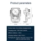 Утримувач Auto open-close Transparent Wireless Charger T11 | 15W | - зображення 16
