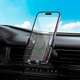 Тримач Hoco Gamble gravity Car holder H70 (air outlet) |4.5-7"| black - зображення 3