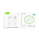 Умные весы HOCO DI65, Trust electronic scale with display, 0-180kg, BT4.2, Ailink APP, 3хААА, white - изображение 6