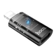 Перехідник Hoco iP male to c female OTG transparent adapter UA36A |480Mbps, 2A| black - изображение 1