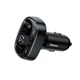 Адаптер автомобильный BASEUS T typed with Bluetooth FM S-09 |2USB, 2.4A/1A| - изображение 1