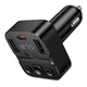 FM - трансмітер HOCO E87 Delta with Bluetooth 35W Black - изображение 4