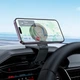 Автомобільний тримач HOCO H60 Show ring magnetic Car holder (dashboard) 4.6-7" Black - зображення 8