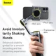 Ручний стабілізатор BASEUS Control Smartphone Handheld Folding Gimbal Stabilizer (SUYT-D0G) Колір grey - изображение 10