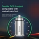Адаптер автомобільний BASEUS Square metal |QC3.0, 2USB, 30W, 5A| Black - изображение 7