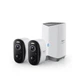 Камера видеонаблюдения Baseus Security N1 Outdoor Camera 2K 2-Cam Kit, 145°, 16Gb eMMC (16TB Max), Color Night vision, Wi-Fi, IP67, 7800mAh, white - изображение 1