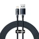 Кабель Baseus Lightning Crystal Shine Series |2M, 2.4A| (CAJY000101) - изображение 1