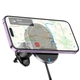 Тримач HOCO Guardian magnetic wireless fast charging Car holder (air outlet) HW12 |15W| black-grey - изображение 3