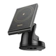 Тримач HOCO Precious magnetic wireless fast charging Car holder HW20 (center console) black - изображение 3