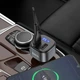 Адаптер автомобильный HOCO Fighter BT FM transmitter E67 |BT5.0, 2USB, U Disk, 3A, QC| - изображение 3